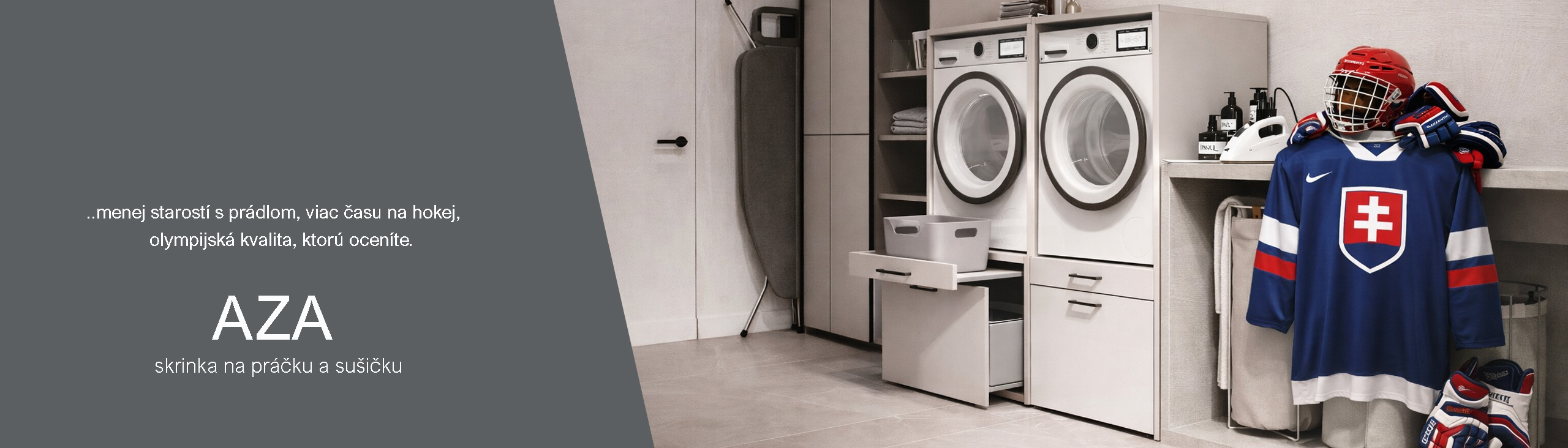 AZA skrinka na pr��ku a su�i�ku