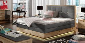 Boxspring masvne postele