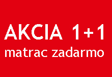 Matrace akcia 1+1