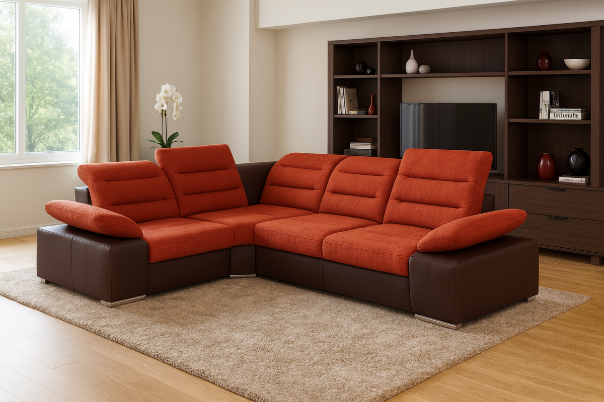 Sedacia s�prava KORFU mini roz�ahovacia, SOFT 23 / l�tka ENJOY 13, �av� prevedenie