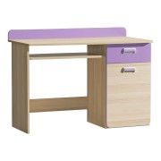 Detská izba EGO L10 písací stôl jaseň/fialová