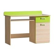 Detská izba EGO L10 PC stolík jaseň/zelená