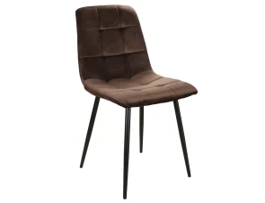 Stolika MILA VELVET / ierna podno