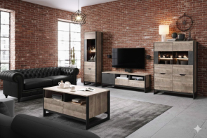 Ob�vacia stena ARDEN s konferen�n�m stol�kom