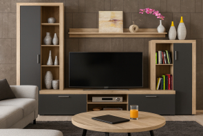 Obvacia stena NOBEL dub sonoma-siv