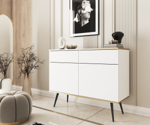 Komoda KSZ107 ORO biela
