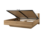 180x200 poste s kovovm rmovm rotom na plynovch piestoch