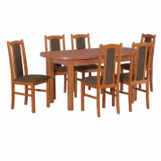 AKCIA stl WENUS 1P jela, stoliky BOS 7 jela, poah 6