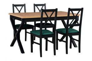 Jedálenský set stôl IKON 1, stolička NILO 10