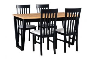 Jedálenský set stôl IKON 2, stolička MILANO 2