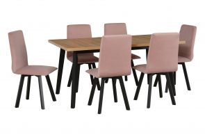 Stôl OSLO 5, stolička HUGO 5