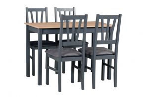 Stôl MAX 2, stolička BOS 5
