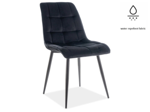 Stolika CHIC MATT VELVET / ierna podno