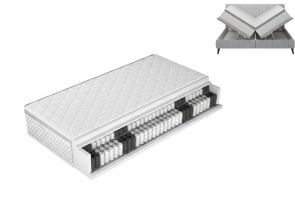 Matrac UNIQUE SILVER delen�